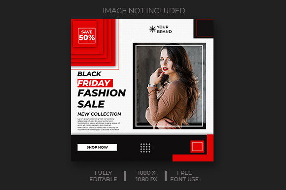 Download Black Friday Fashion Sale Banner - Black friday fashion Collection