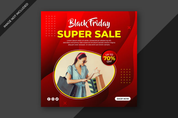 Download Black Friday Fashion Instagram Post Ad - Black friday fashion Collection