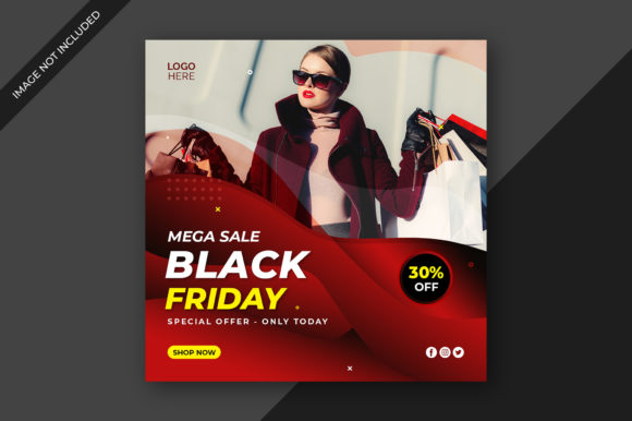 Download Black Friday Fashion Social Media Post - Black friday fashion Collection