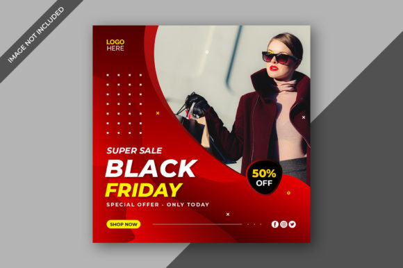 Download Black Friday Fashion Instagram Post Ads - Black friday fashion Collection